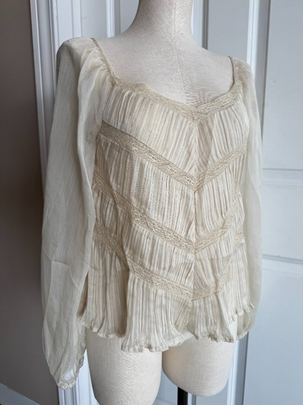 Love Letter Smocked Top